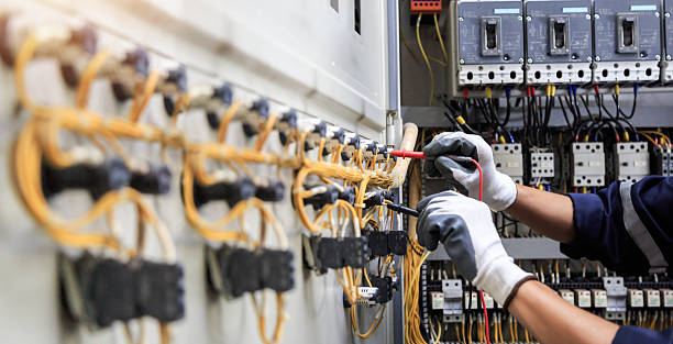 Professional Electrician technician working in East Bethel, MN